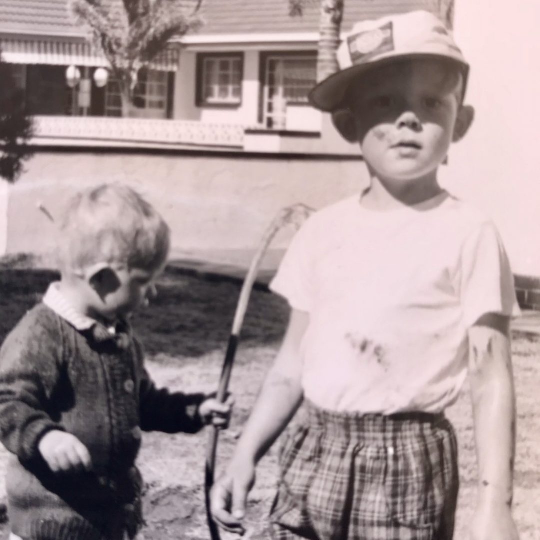 With my brother - 1966